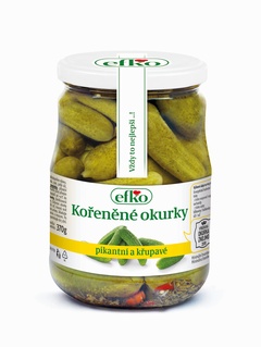 Kořeněné okurky