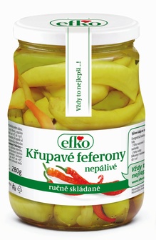 Křupavé feferony